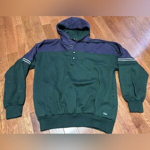 Vintage Christian Dior Monsieur Purple and Green Hoodie
